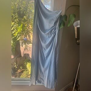 Misha Estra Dress in Dust Blue